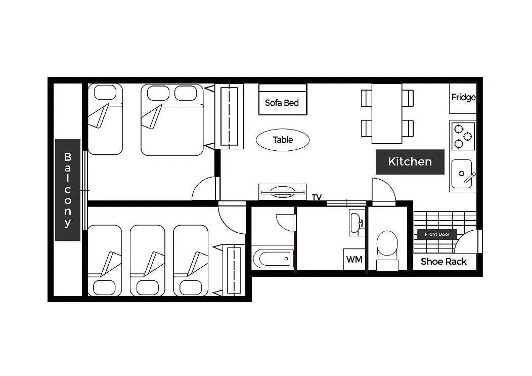 アンドステイ多摩川1丁目 Apartment Tokyo